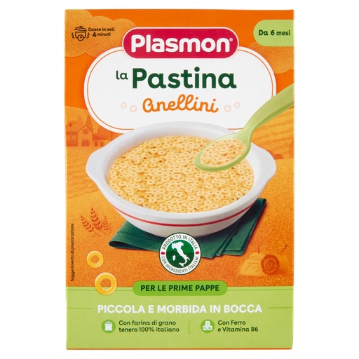 [801516683] PLASMON PASTA ANELLINI 300GR