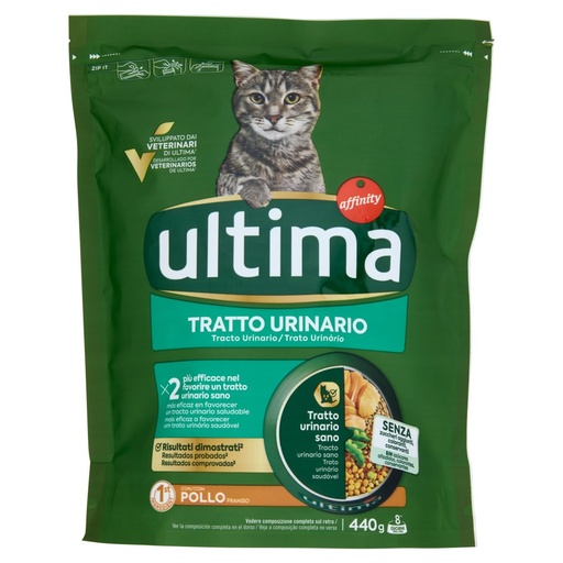 [801516747] ULTIMA CAT URINARY POLLO GR.440