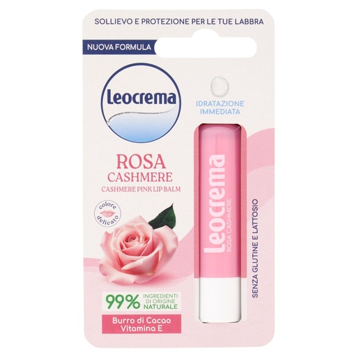 [801516821] Leocrema Lip Balm Rosa Cashmere Ml.5,5