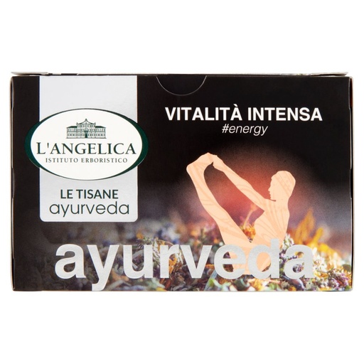 [801516838] L'Angelica Le Tisane Ayurveda Vitalità Intensa Energy 20 Filtri