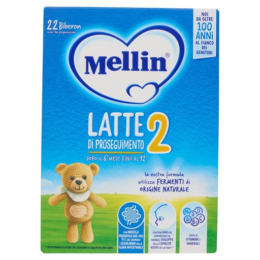 [801516903] Mellin 2 Latte in Polvere fino al 12° Mese Gr.770