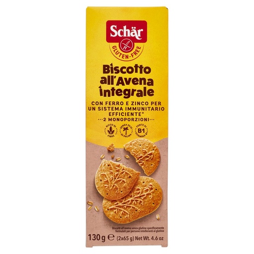 [801516961] SCHAR BISCOTTO ALL'AVENA S/GLUT.130