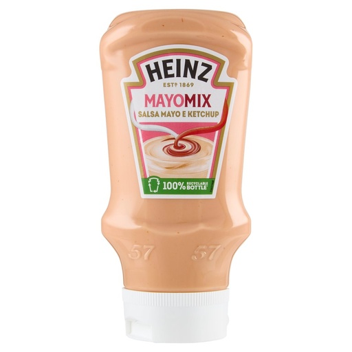 [801517071] Heinz MayoMix Salsa Mayo e Ketchup Squeeze Ml.415