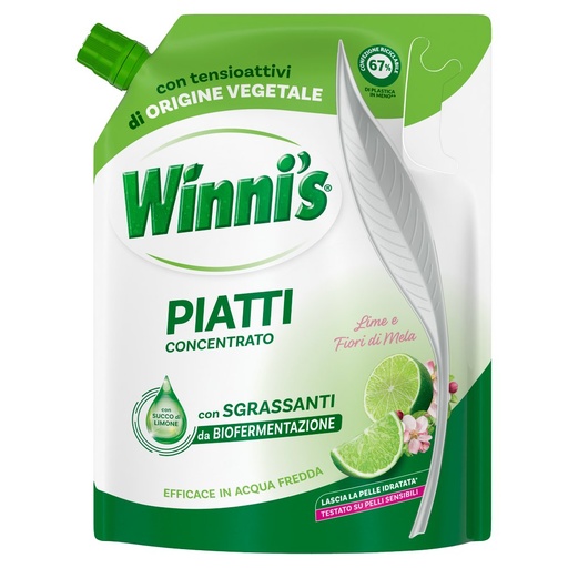 [801517092] WINNI'S PIATTI LIME ECORICARI.900ML