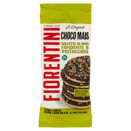 [801517356] Fiorentini Le Originali Gallette di Mais Fondente & Pistacchio Gr.72