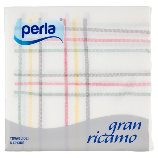 [801517393] Perla Gran Ricamo Tovaglioli Pz.45 
