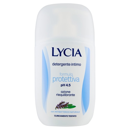 [801517410] Lycia Detergente Intimo Protettivo Ph 4.5 con Antibatterico Naturale Ml.200