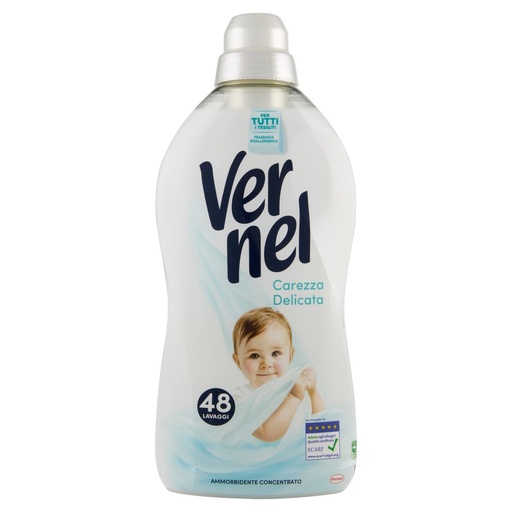 [801517442] Vernel Ammorbidente Concentrato Carezza Delicata Ml.1.056