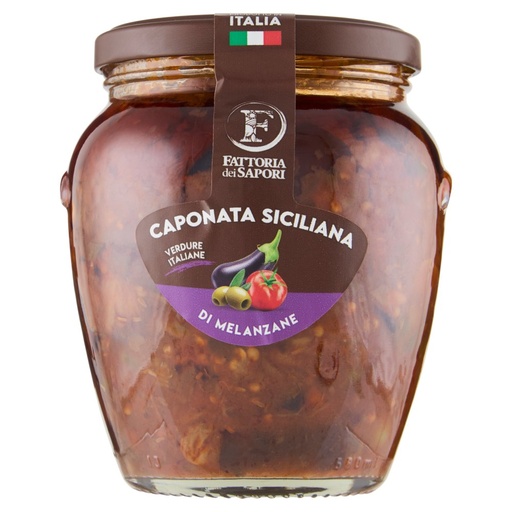 [801517459] SAMA CAPONATA SICILIANA VASO 500GR.