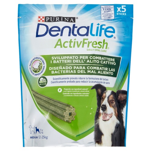 [801517502] DENTALIFE ACTIVFRESH MEDIUM 6X115GR