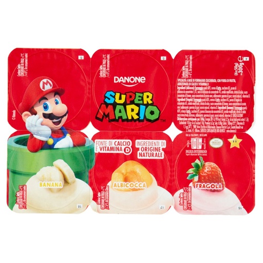 [801517604] DANONE SUPERMARIO MISTO GR.50X6