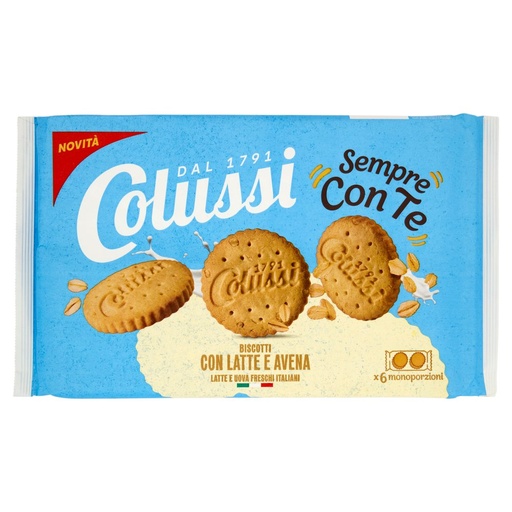 [801517639] Colussi Biscotti Sempre con Te con Latte e Avena Gr.288