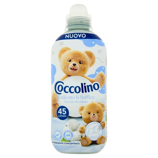 [801517642] Coccolino Ammorbidente Concentrato Delicato & Soffice Nuvola di cotone Ml.952