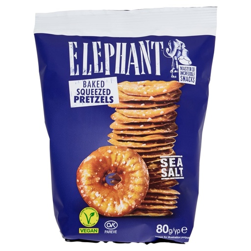 [801517652] ELEPHANT PRETZELS SALATO 80 GR.