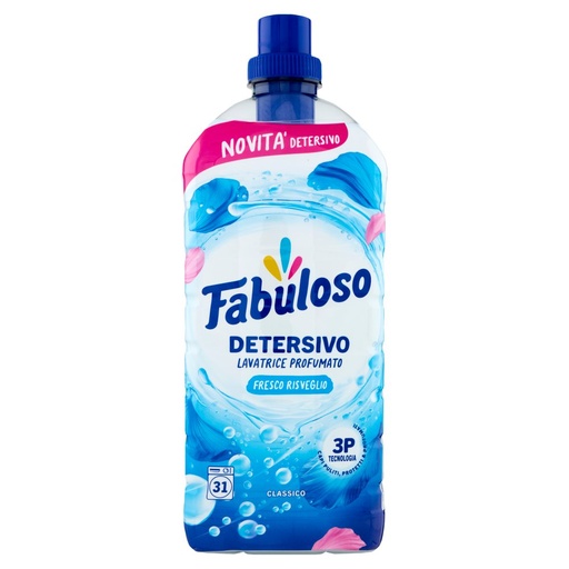 [801517700] Fabuloso Detersivo per Lavatrice Profumato Fresco Risveglio Lt.1,25