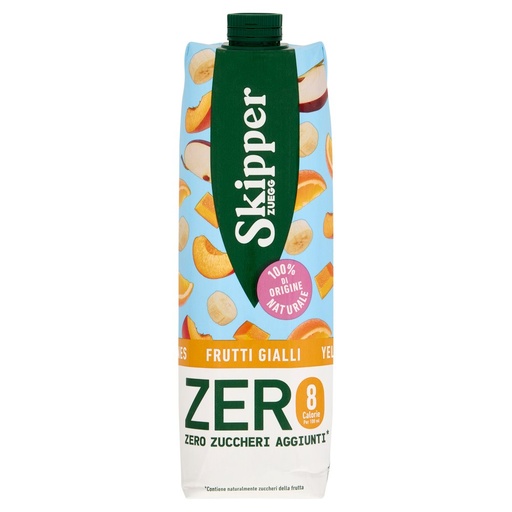 [801517707] SKIPPER ZERO FRUTTI GIALLI BRIK LT1