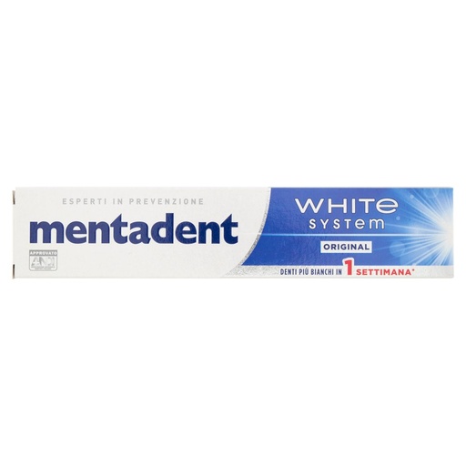 [801517810] Mentadent Dentifricio White System Ml.75