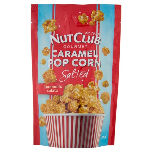 [801517816] NUT CLUB POP CORN CARAMEL.SAL.120 G