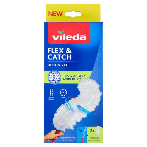 [801517829] VILEDA FLEX&CATCH SISTEM.SHORT+2RIC