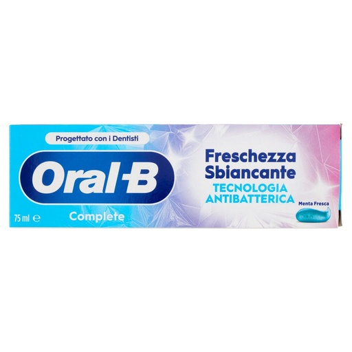 [801517841] Oral-B Complete Dentifricio Freschezza Sbiancante Ml.75
