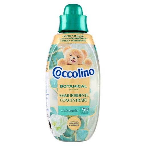 [801517876] Coccolino Ammorbidente Concentrato Botanical Perfume Oasi Segreta 50 Lavaggi Ml.750