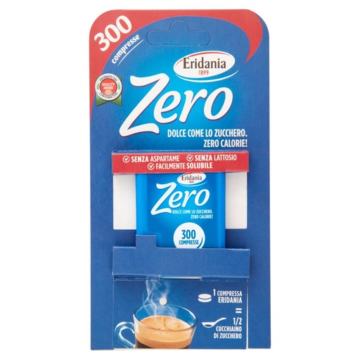 [801518022] Eridania Zero Dolcificante in Compresse 300 X Gr.0,015