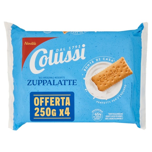 [801518161] Colussi Zuppalatte 4 X Gr.250