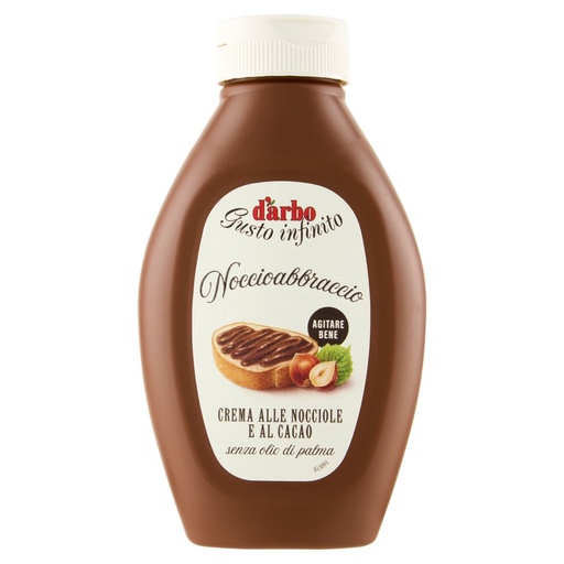 [801518184] Darbo Noccioabbraccio Crema alle Nocciole e al Cacao Gr.320