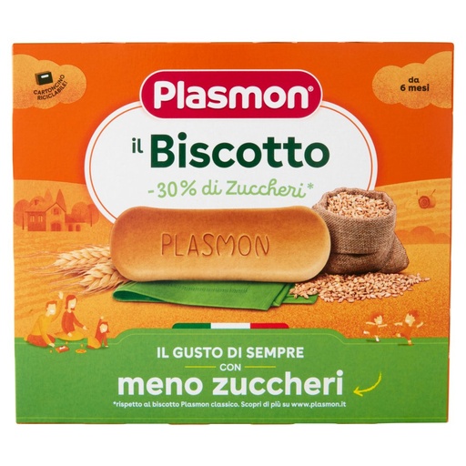 [801518253] Plasmon Biscotti -30% di Zuccheri Gr.320