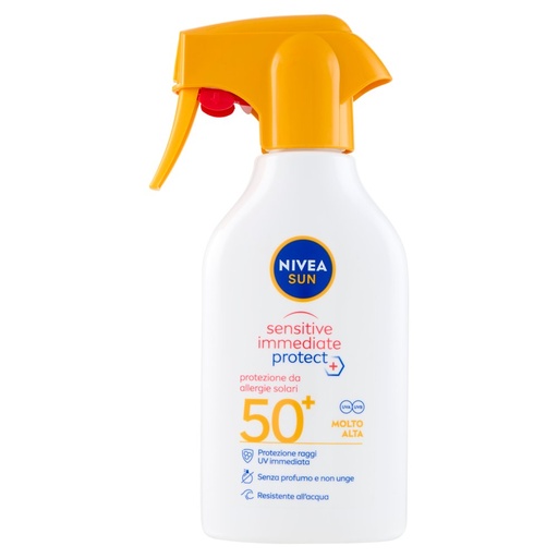[801518322] Nivea Sun Crema Solare Sensitive Protect 50+ Molto Alta Ml.250