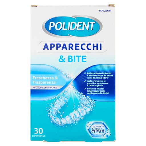 [801518341] POLIDENT APPAR&BITE 30 COMPRESSE