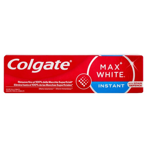 [801518346] Colgate Dentifricio Sbiancante Max White Instant Ml.75