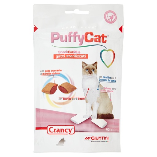 [801518832] SNACK PER GATTI STERILIZZATI GR60