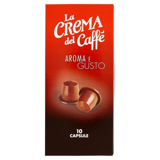 [801518878] La Crema del Caffè Aroma e Gusto 10 Capsule Gr.50