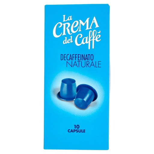 [801518879] La Crema del Caffè Decaffeinato Naturale 10 Capsule Gr.50