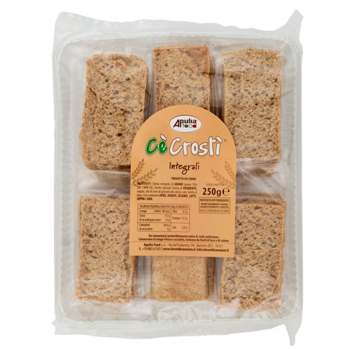 [801519157] Apulia Food Cè Crostì Integrali Gr.250
