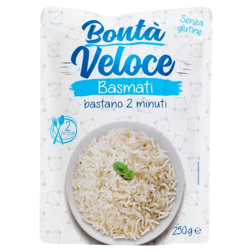 [801519192] B/VELOCE RISO RAPID BASMATI GR.250