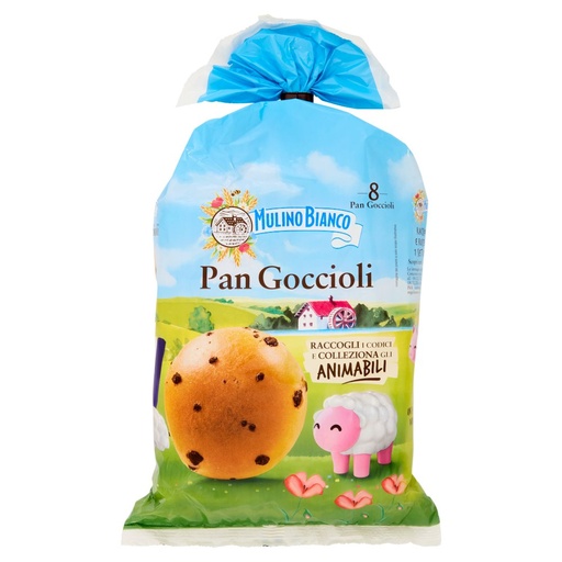 [801519220] Mulino Bianco Pan Goccioli Pz.8 Gr.336
