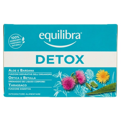 [801519252] EQUILIBRA TISANA DETOX 15BS GR.30