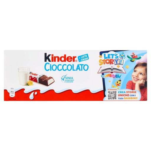 [801519414] Kinder Cioccolato Pz.12 Gr.150