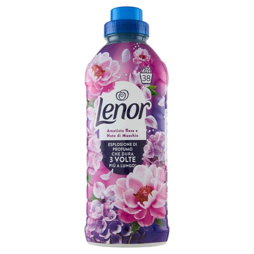 [801519419] Lenor Ammorbidente Ametista Rosa e Note di Muschio 38 Lavaggi Ml.798