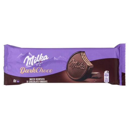 [801519437] Milka Biscotti Chocowafer Dark Gr.180
