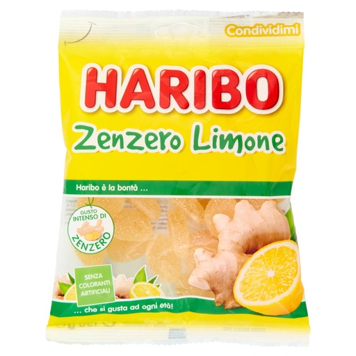 [801515380] Haribo Busta Zenzero e Limone Gr.150