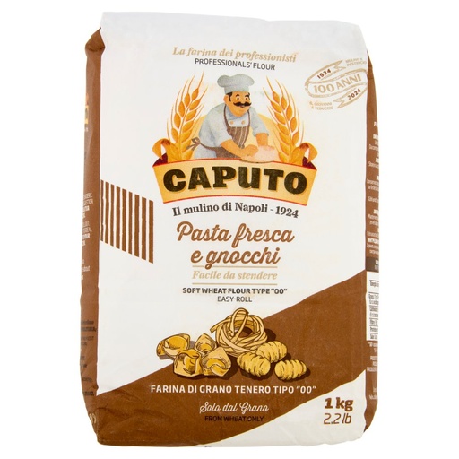 [801515377] Caputo Farina Pasta Fresca e Gnocchi Tipo 00 Kg.1