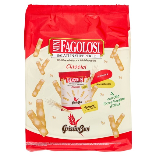 [000000034] Grissin Bon Minifagoloso Classico Multipack 11xGr.15 Gr.160