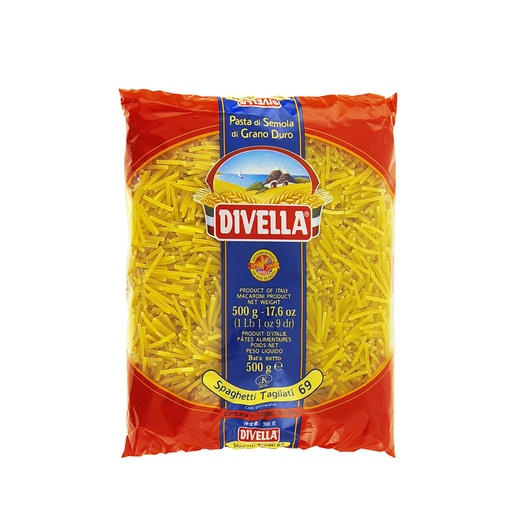 [000000094] Divella Spaghetti Tagliati N°69 Gr.500