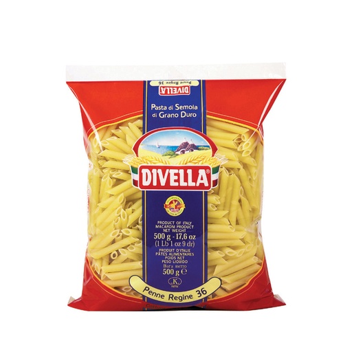 [000000103] Divella Penne Regine N°36 Gr.500