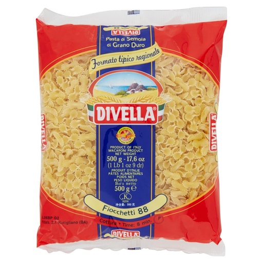 [000000113] Divella Fiocchetti N°88 Gr.500
