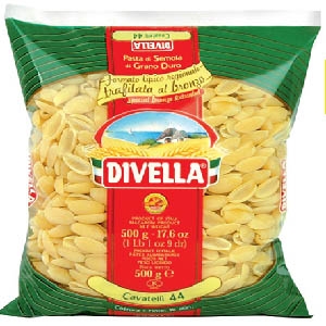 [000000122] Divella Trafilati al Bronzo Cavatelli N°44 Gr.500