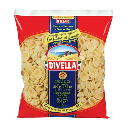[000000124] Divella Specialita' Orecchiette di Puglia Gr.500 N°86
